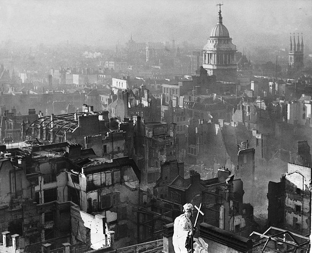 The Blitz: Firemen, stoicism, and deathscapes